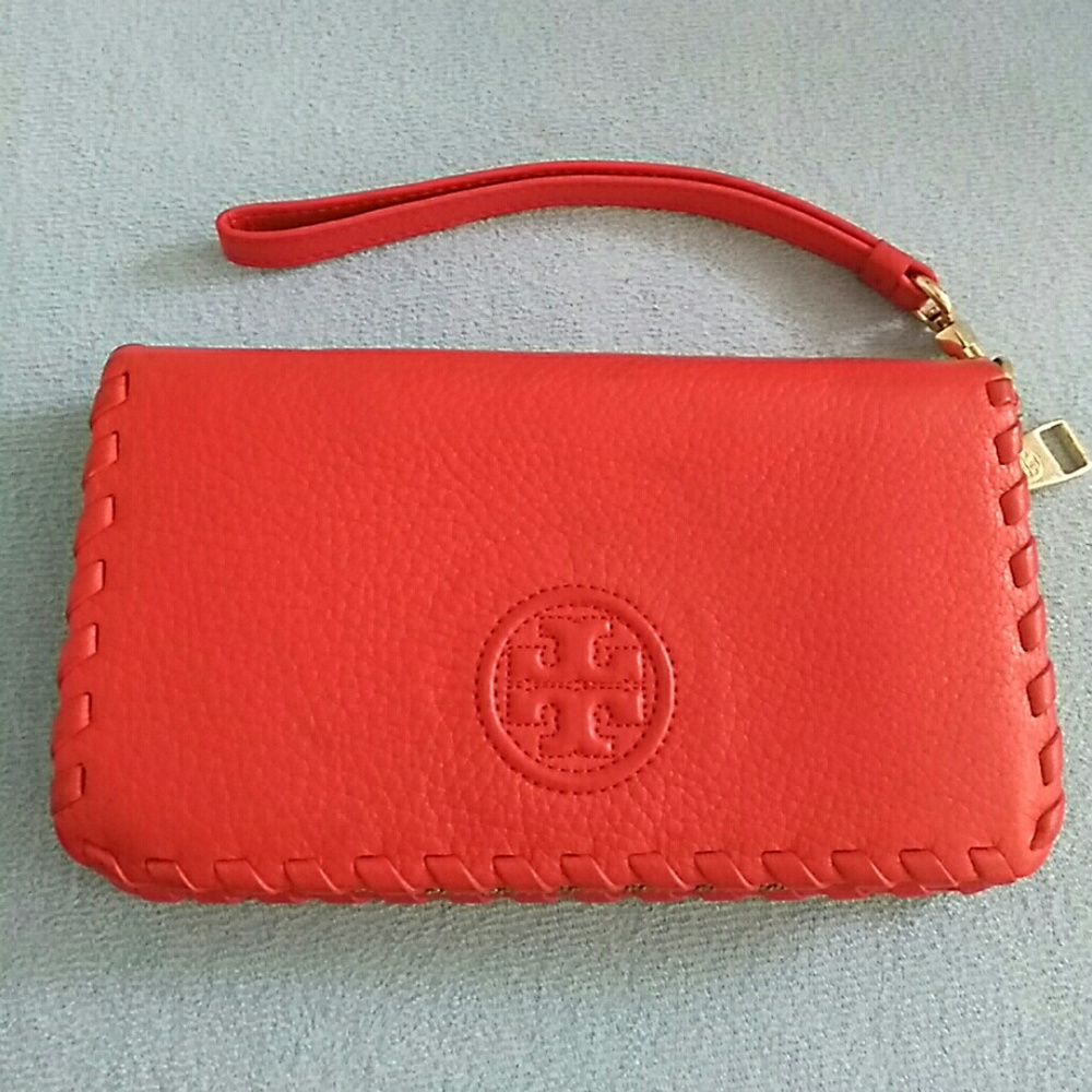 Tory Burch Marion Smartphone Leather Wallet - Picture 1 of 2